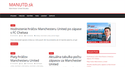 Desktop Screenshot of manutd.sk