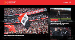 Desktop Screenshot of manutd.dk